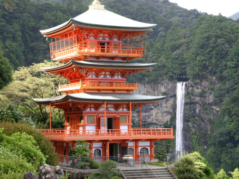 高さ・水量ともに日本一の那智の滝